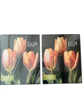 2 Green Tree Gallery NWT 11X14 Black Picture Frames